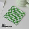Square Acrylic Coasters Creative Twisted Checkerboard Grid Anti-scald Waterproof Mat Home Kitchen Heat Insulation Non-slip Mats