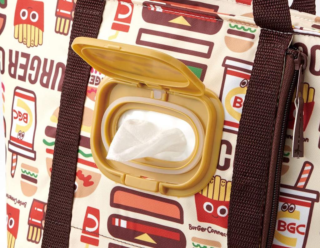 Skater Cold Bag with Wet Tissue Pocket Burger Conks Mix KCLBP1-A