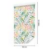 Pastel Plants Wallpaper in Retro Style for Living Room and Bedroom 50x1000