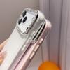 Luxus Glitzer Diamant Strass Handyhülle für IPhone 17 Air 16 Pro Max 15 14 13 12Pro 2 in 1 Stoßfeste Rückabdeckung Caque