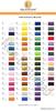 New Brothread 63 Brother Color Polyester Machine Embroidery Thread Set, 500m (550y), #50, Each Spool, Embroidery Thread for Embroidery Machines