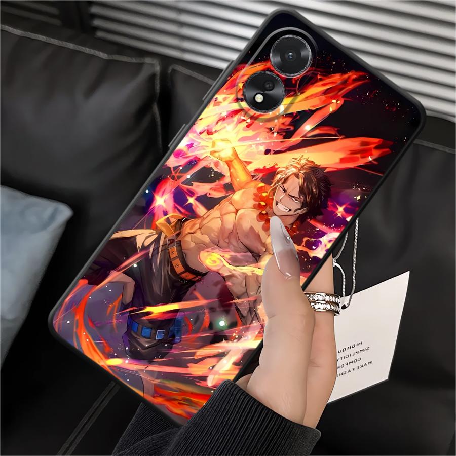 

Чехол для Oppo A12 A36 A53 A16 A33 A71 A9 A38 A54 A52 A17 A32 A73 A15 A32 A18 A31 A72 A11 A37 Чехол для телефона Крутой Луффи Эйс OPPO A32