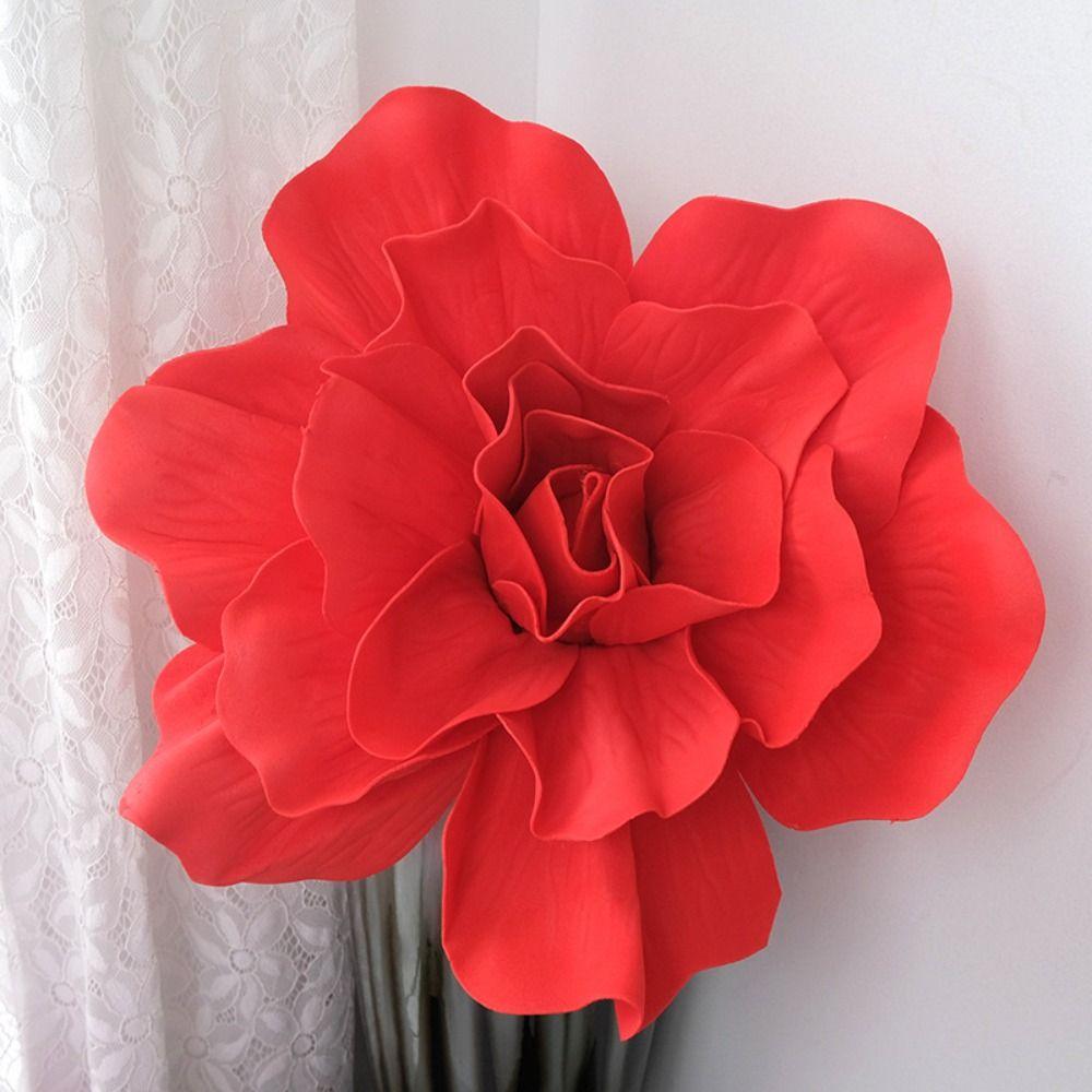 Three-dimensional Large Artificial Flower Home Decoration Arch Road Lead Flower Fake Rose Flower DIY Accessories