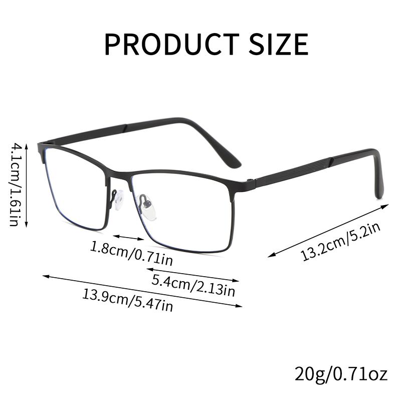 Anti-blue Light Glasses Square Metal Eyewear Women Men Simple Niche Eyeglasses Blue Light Blocking Man Lady Computer Eyeglas