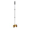 Rolling Measuring Wheel Dual 4in Accurate Distance Measurement Tool 0- 9.9m Lightweight with Telescopic Rod for Construction Landscaping Projects