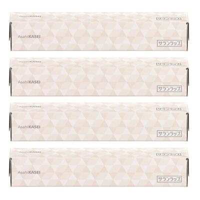 Folia Saran 22 cm x 50 m Opakowanie projektowe Monotone 4 sztuki [Limitowany wzór]