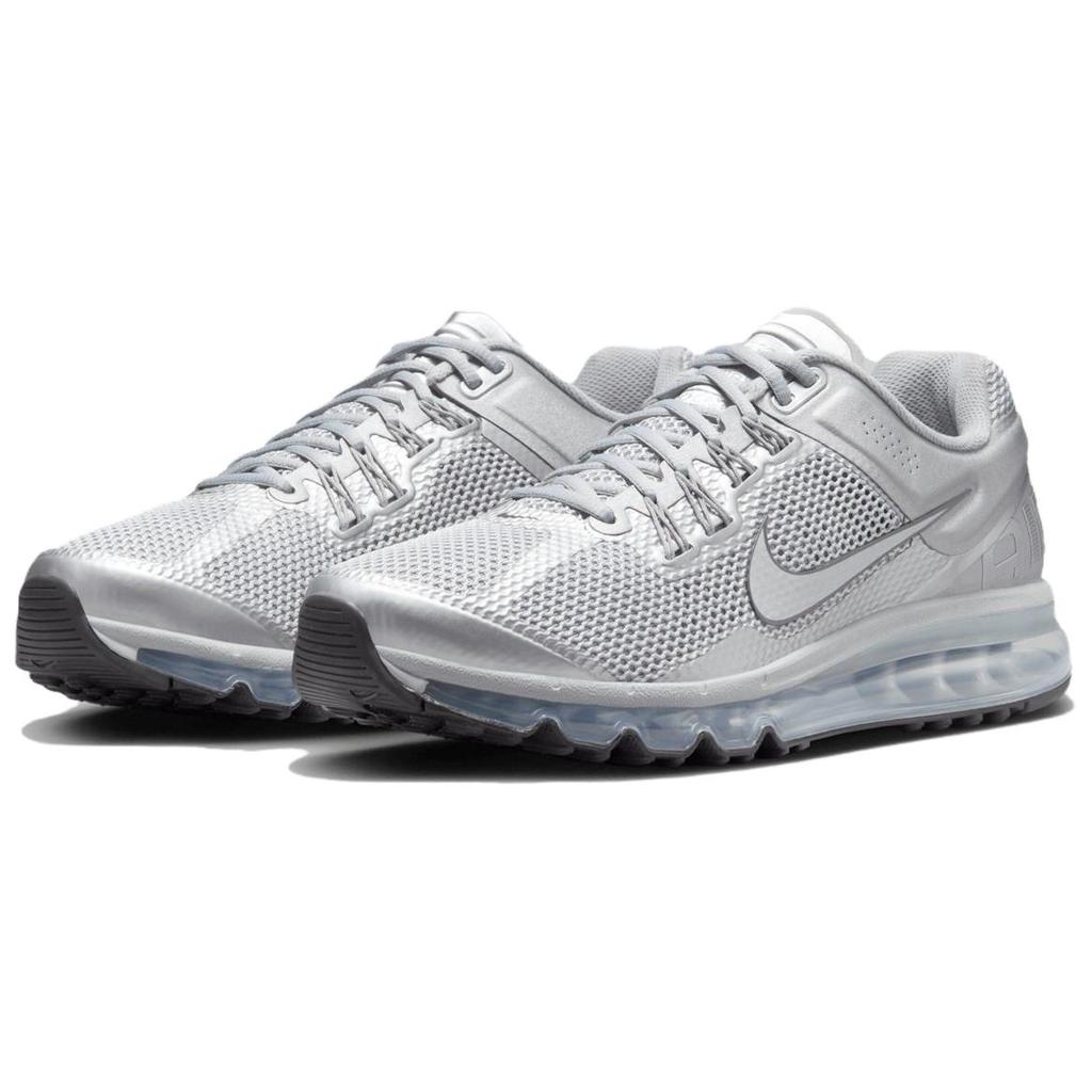 Nike Air Max 2013 Metallic Silver Black Sneakers Casual Shoes HQ3025-001