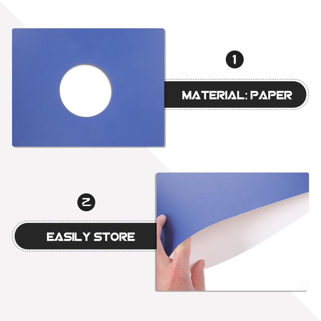 4Pcs Vinyl Record Protective Sleeves Outer Jackets Fast Easy Storage Preserve Album Covers Guard Dust Dirt Scuff Marks Vinyl