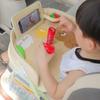 Auto-Tablett für Kinder, Kindersitz-Schutzgitter, Mini-Cartoon, Oxford-Stoff, Wasserdicht, für SUV/MPV, Autozubehör, Universell