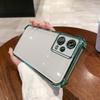 Case for Xiaomi Redmi Note 12 Pro 5G Electroplated Color Border Clear Phone Casing Cover