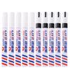 1/8/12Pcs Colored Permanent Paint Pen Colorful Tire White Markers Rubber Car Tyre Tread Markers Pens Waterproof for Metal Rocks