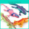 Plastic Forest Lizards Chameleon Figures With Realistic Design For Childrens Play And Display