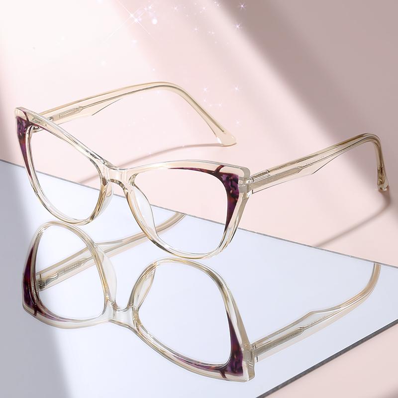 New Classic Black Cat Eye Anti Blue Light Glasses, Lightweight Frame Fashion Eyewear for Women, Ideal for Office & Daily Wear