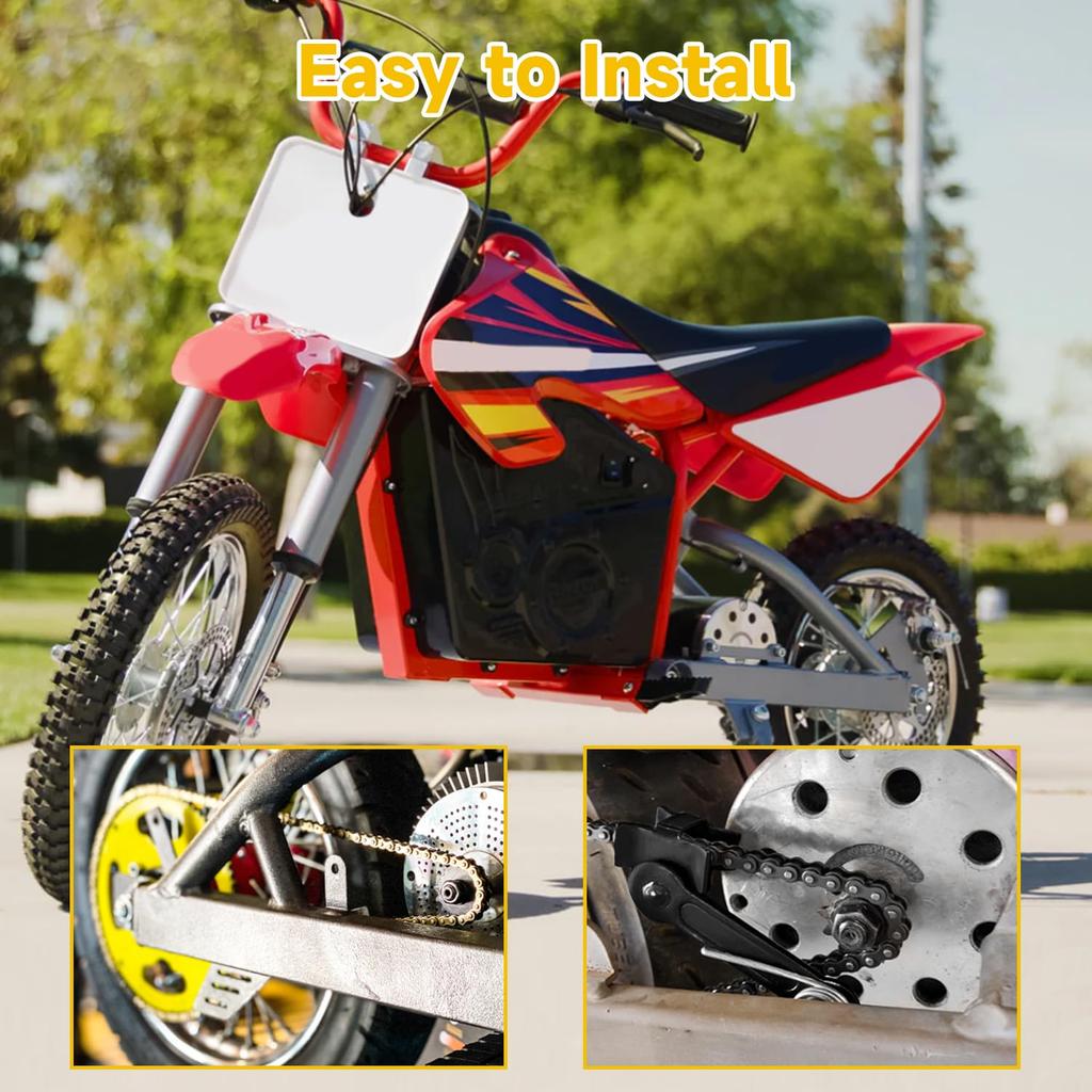 HIAORS 25H Chain 132L with Connecting Master Link for Razor MX500 and MX650 Gas Electric Scooters Mini Bikes Mini Pocket Bikes