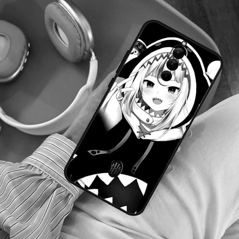 Gawr Gura Hololive Anime Case For Red Magic 10 Pro Plus 9 8 7 6 Pro 5G 5S 6R RedMagic 9S 8S 7S 10S Pro Plus Cover