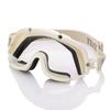 Retro Offroad-Radfahren Motorrad Winddicht Sand Helm Schutzbrille TT&CO Motorradbrille, Windschutzscheiben,