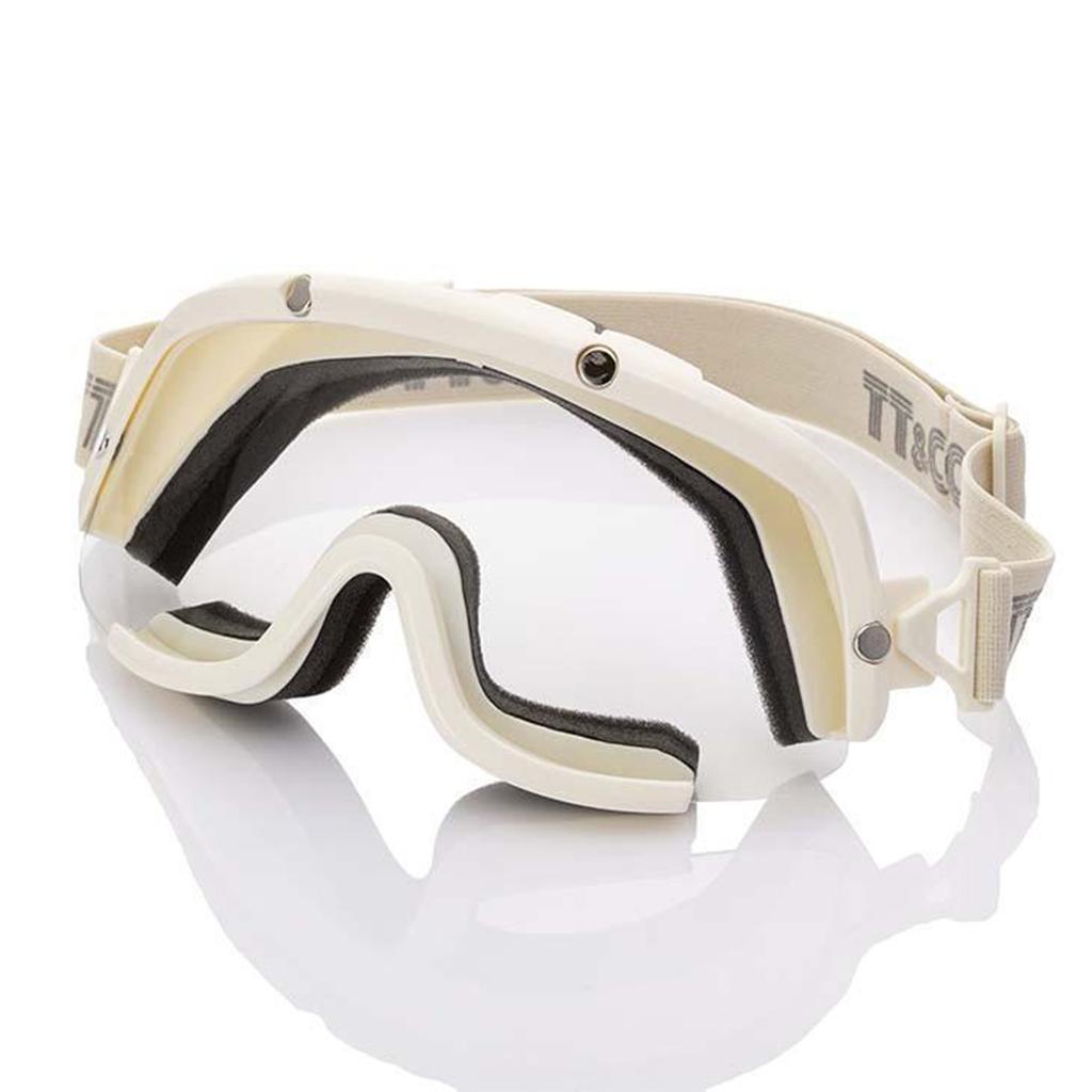 Retro Offroad-Radfahren Motorrad Winddicht Sand Helm Schutzbrille TT&CO Motorradbrille, Windschutzscheiben,