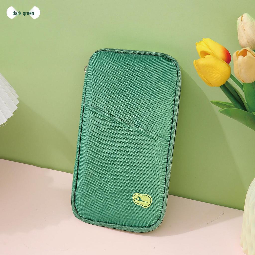 Multifunkční cestovní držák na pas a karty pro muže a ženy