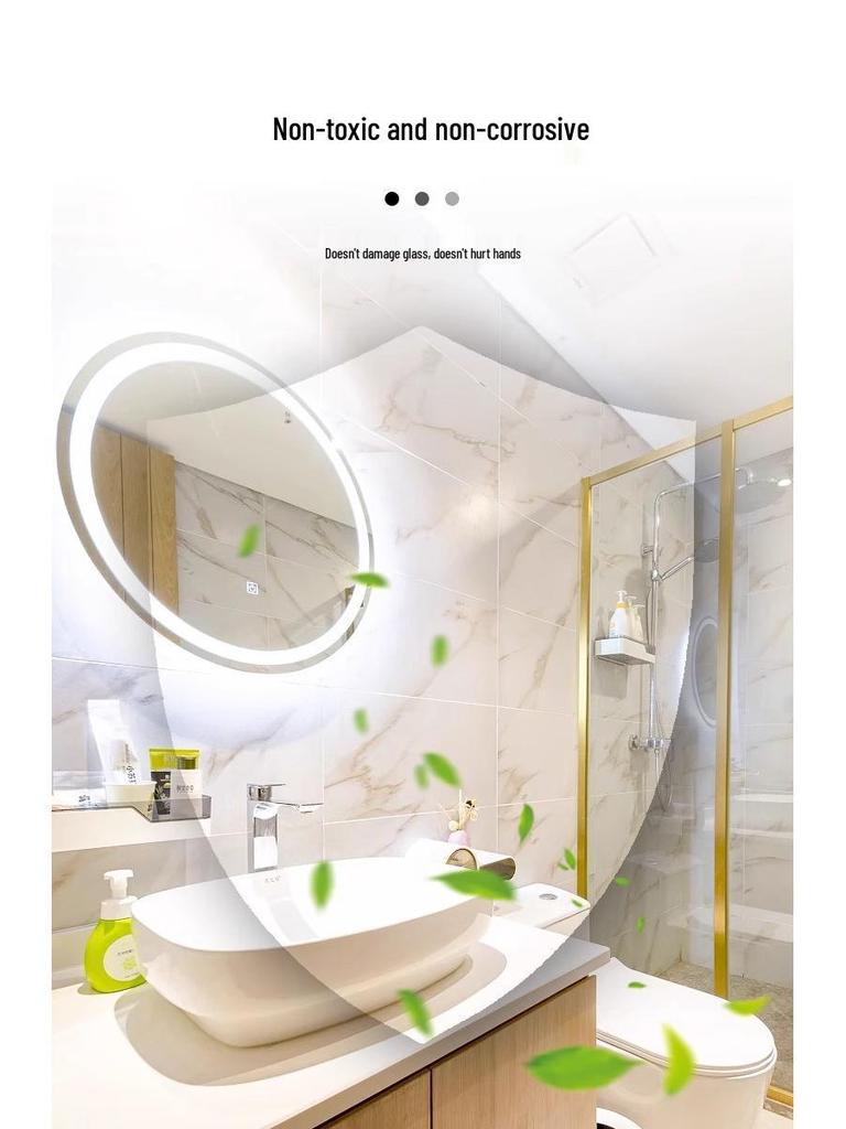 Household Glass Cleaner: Effective Window & Mirror Stain Remover