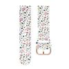 20mm 22mm Silicone Strap For Samsung Galaxy Watch Gear S3 Active 2 Graffiti Style Strap For Garmin Watch Moto 360 HuaMi Amazfit Bip Huawei Watch Band