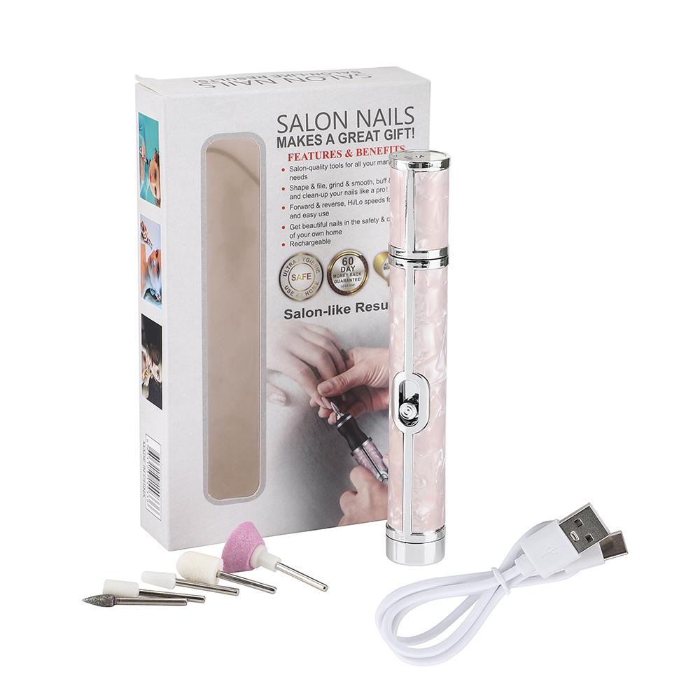 

Беспроводная дрель для ногтей, USB-пилочка для полировки ногтей, USB аккумуляторная дрель для ногтей, портативная маникюрная дрель, инструмент для салона