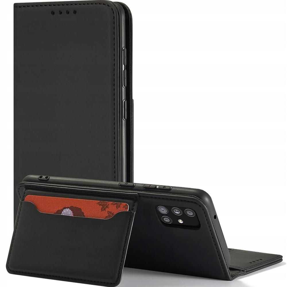 Funda Magnética Tipo Billetera para Tarjetas para Xiaomi Redmi Note 11 Funda Billetera para Tarjetas Tarjeta Soporte Negro