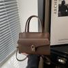 Simple Portable Small Square Bag Women's New Casual Versatile Shoulder Bag Fashion Commuter Messenger Bag