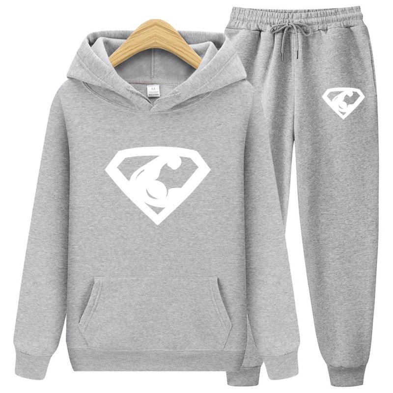 

Женский комплект из 2 предметов, спортивный костюм, толстовка с капюшоном + брюки на шнурке, женские толстовки с капюшоном, спортивная одежда для бега, женские комплекты на осень и зиму 3XL