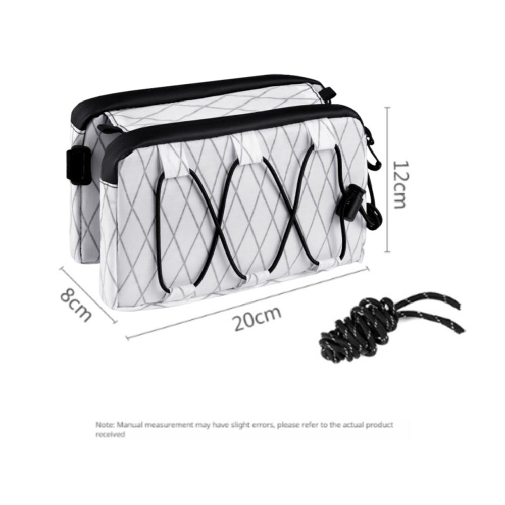 

Нейлоновая велосипедная сумка Водонепроницаемая Сумка для хранения на седло горного велосипеда Задний подсумок для инструментов Велосипедная сумка на раму для велоспорта на открытом воздухе