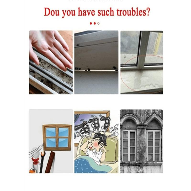 High Quality Self-Adhesive Sealing Strips - Door & Window Waterproof Tape, Soundproof Barrier, Dust-Proof Sealing Strips - Easy Installation