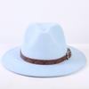 Popular European and American Classic Simple Flat-brimmed Top Hat Men's and Women's Fashionable and Elegant Versatile Jazz Hat Top Hat