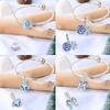 Original 925 Silver Charms Beads Winter Snowflake Snowman Igloo Penguin Pendants Fit Bracelet Charms Women Jewelry Gift
