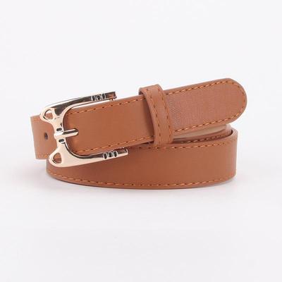 Ceintures chics pour femmes avec boucle en alliage tête de chat mignon - Parfaites pour les jeans et les accents à la mode