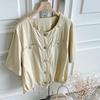 New ArrivalS Open Run Women S ruStle Double Pocket No Collar String Short Sleeve