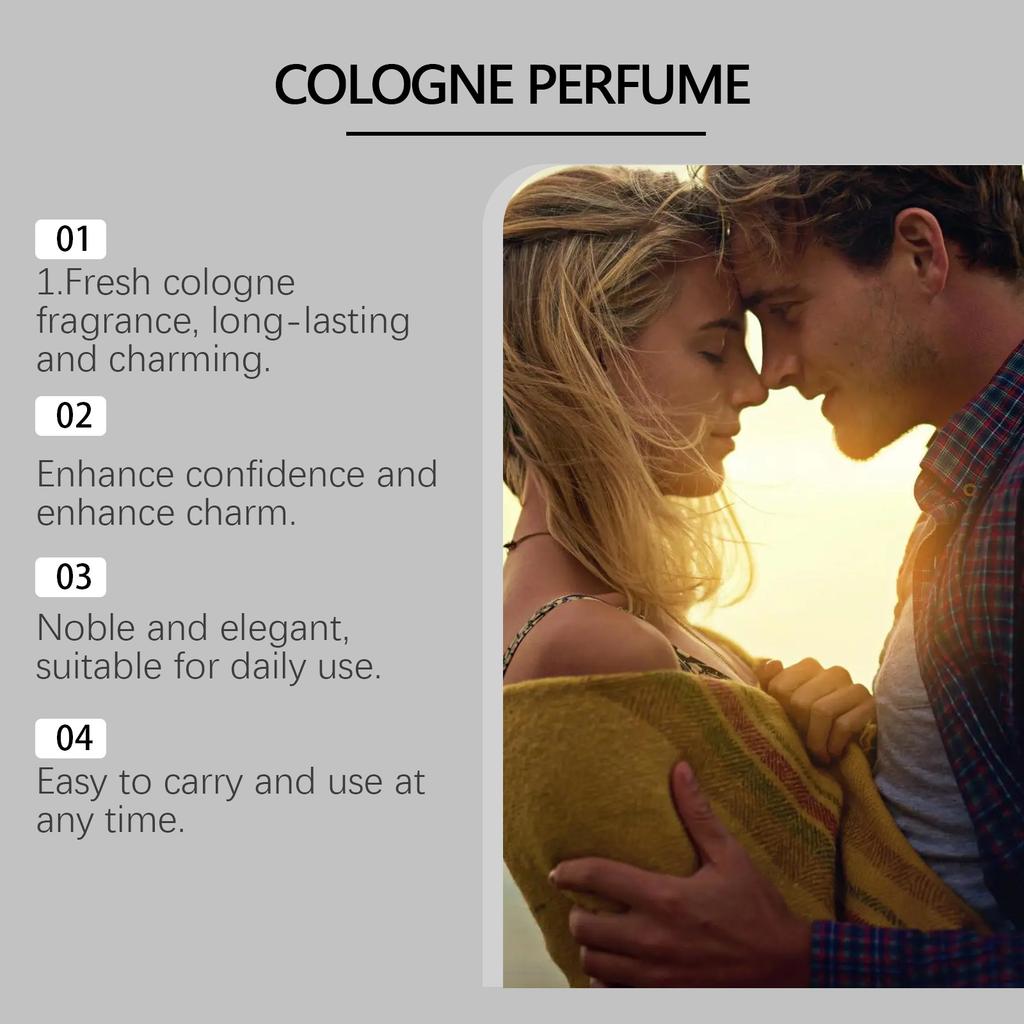 Men's Exclusive Cologne Perfume Emits Unique Charm And Is Suitable For Various Occasions And Uses,10ML