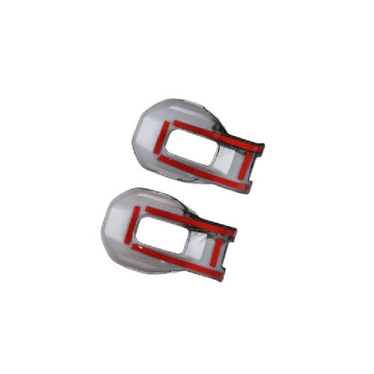 2x Carbon Fiber Hood Lock Latch Buckle Cover Trim For Jeep Wrangler JL JT 2018+