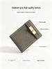 Luxury Leather Wallet & Card Holder for Women – Multi-card, License & Registration Organizer