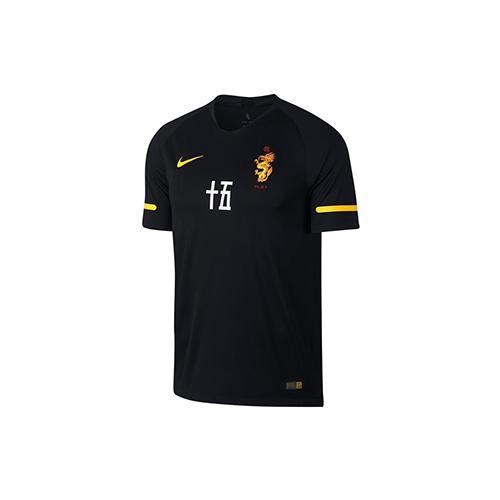 Nike X Clot Soccer Jersey Black 15Th Anniversary Black Yellow Men s AV4992-010 S