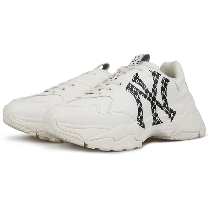 MLB Big Ball Chunky "New York Yankees" White Black Sneakers 32SHCM011-50W