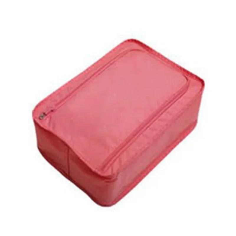 1Pc Waterproof Shoes Storage Bag Travel Clothing Organizer Convenient Zip Lock Sorting Pouch Foldable Underwear Socks Packing