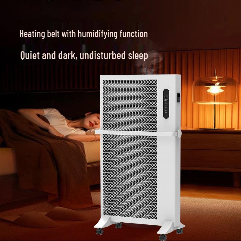 Graphene Energy-Saving Multifunctional Electric Heater with Humidifier and Voice Remote Control.