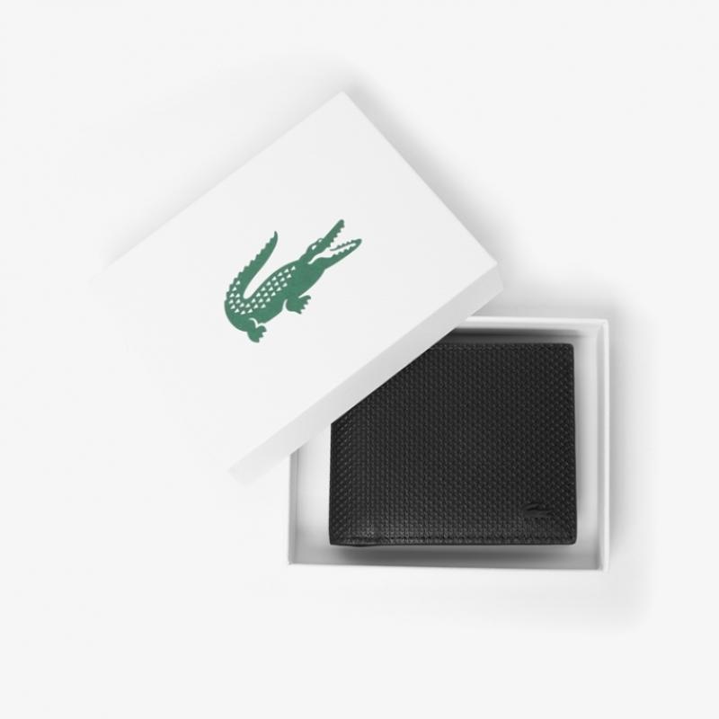 Lacoste Chantaco Leather Bifold Wallet Bb Nh3870c55g 000