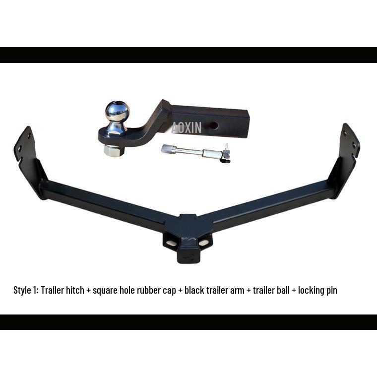 Compatible Trailer Hitch for Isuzu DMAX RuiMai, Suitable for Lingtuo MUX, Mux Ranger, Rogue Bumper with Towing Hook.