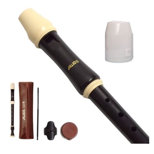 

Toyama Musical Instruments AULOS Symphony Alto Recorder, Baroque Style, 509B(E) with Antibacterial Cap Set