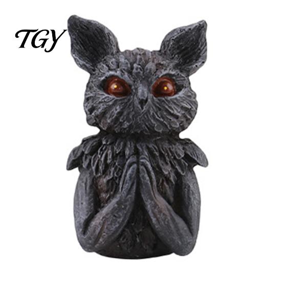 Atmosphere Creating Holiday Props Halloween Resin Figurine, Spooky Skeleton Pumpkin Ghost Statue for Durable Craft Ornaments Tiered Tray, Tabletop,