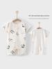 Unisex Short Sleeve Cotton Baby Bodysuit & Pajamas
