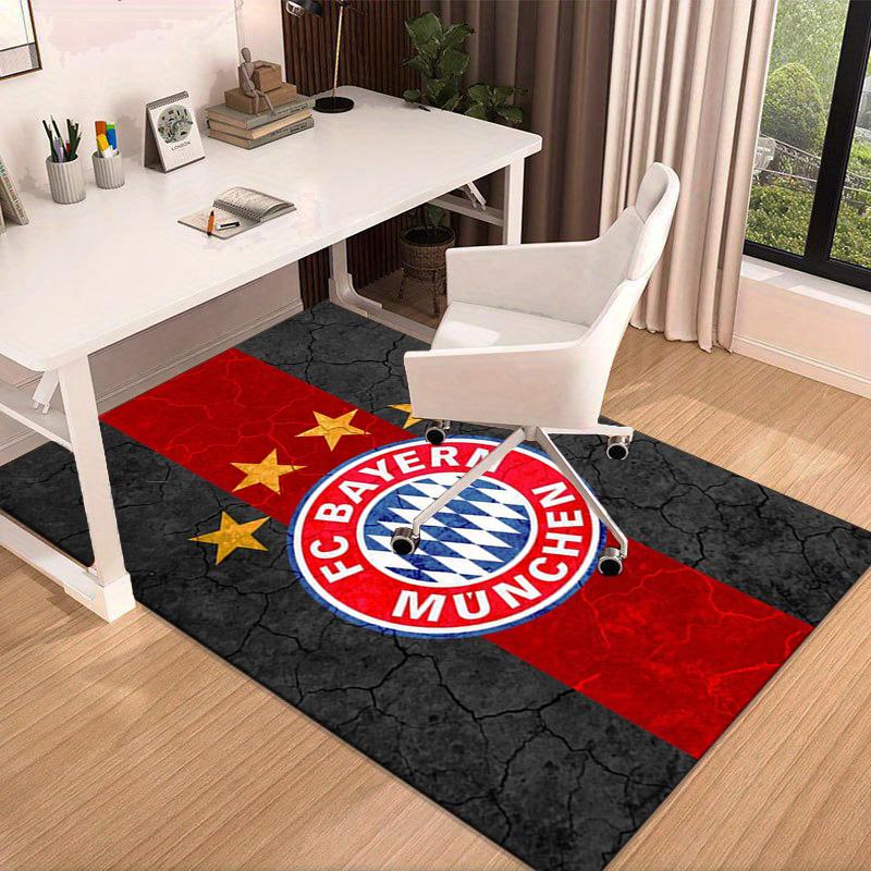 Munich FC Crest Printed Area Rug for Office, Chair Rug, Decorative Carpet Floor Mat, Large Size Fan gifts Christmas gifts