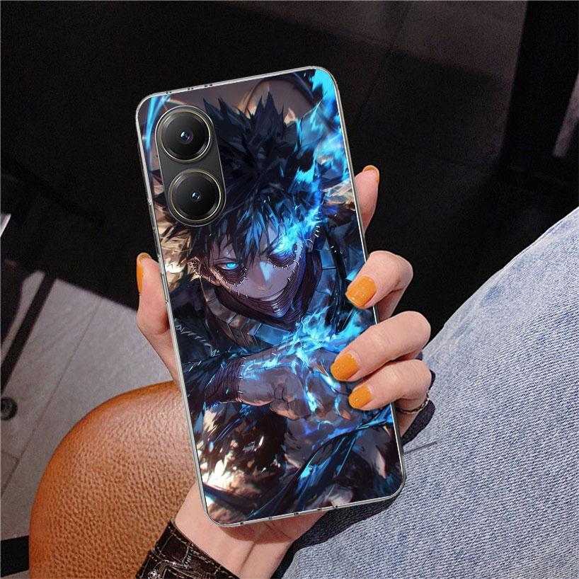 Dabi MHA My Hero A-Academy Phone Case For Xiaomi Poco X7 X6 X5 Pro F7 Ultra Redmi 15C 15 13C 13 12C 12 10 10A 10C 9 9A 9C 9T Cov