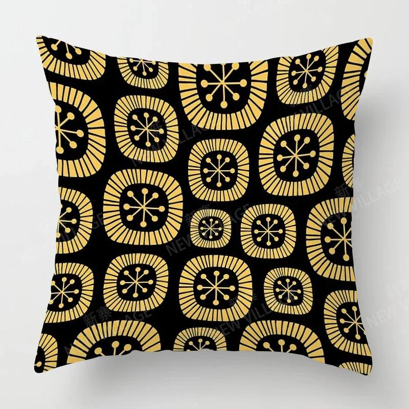 Nordic Fall Home Decor Autumn Throw Pillow Case Sofa Cushion Cover Modern