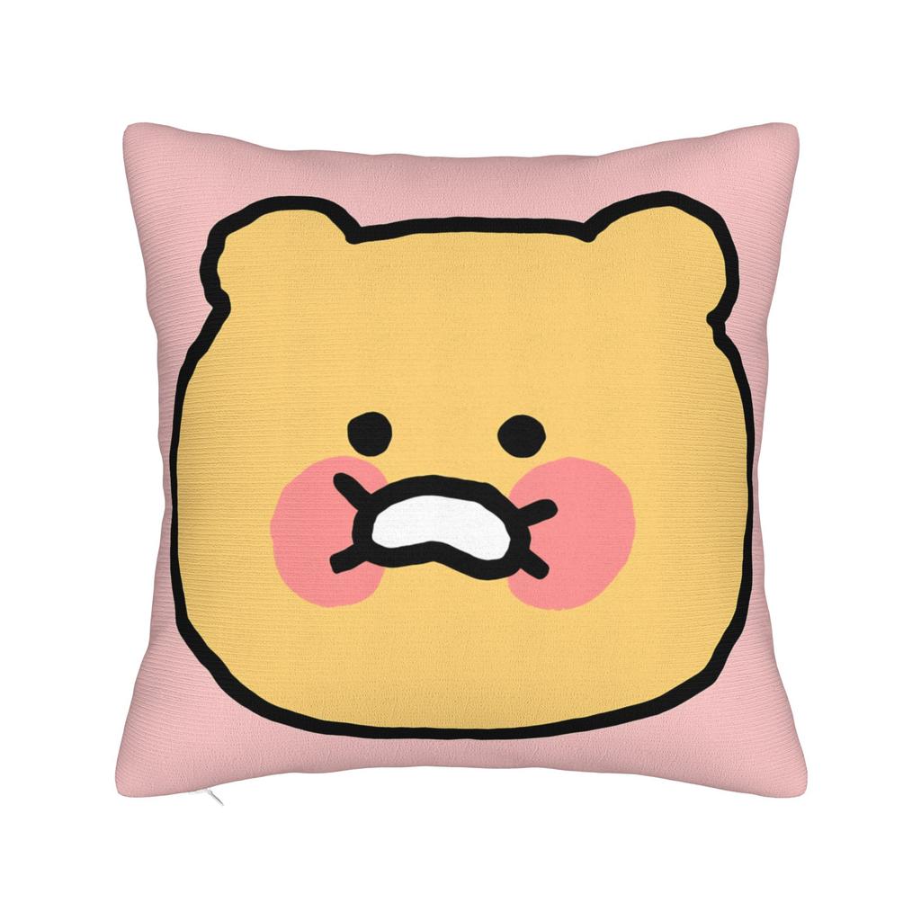 K-Kakaos F-Friends Choonsiks Pillowcases  Novelty Pillow Case For Sofa Car Home Decor Soft Pillow Cover